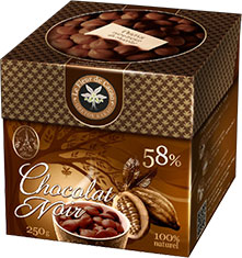 Темный шоколад 58 % Le Fleur de Cacao